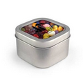 Square Window Tin - Jelly Belly  (Spot Color)